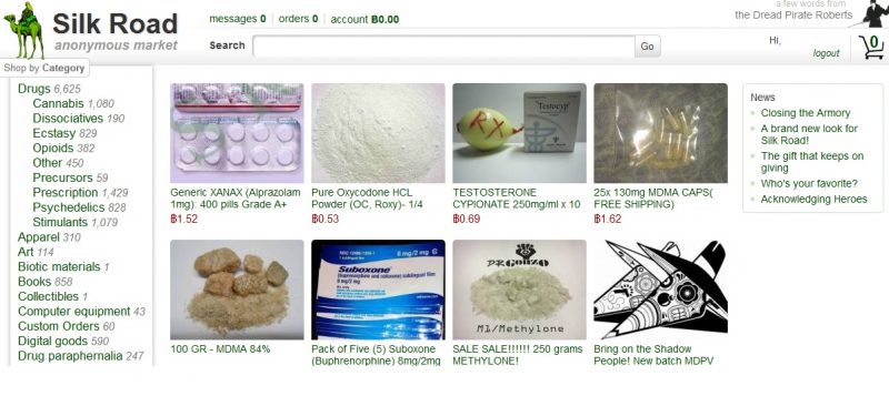 fot. Silk Road Drugs